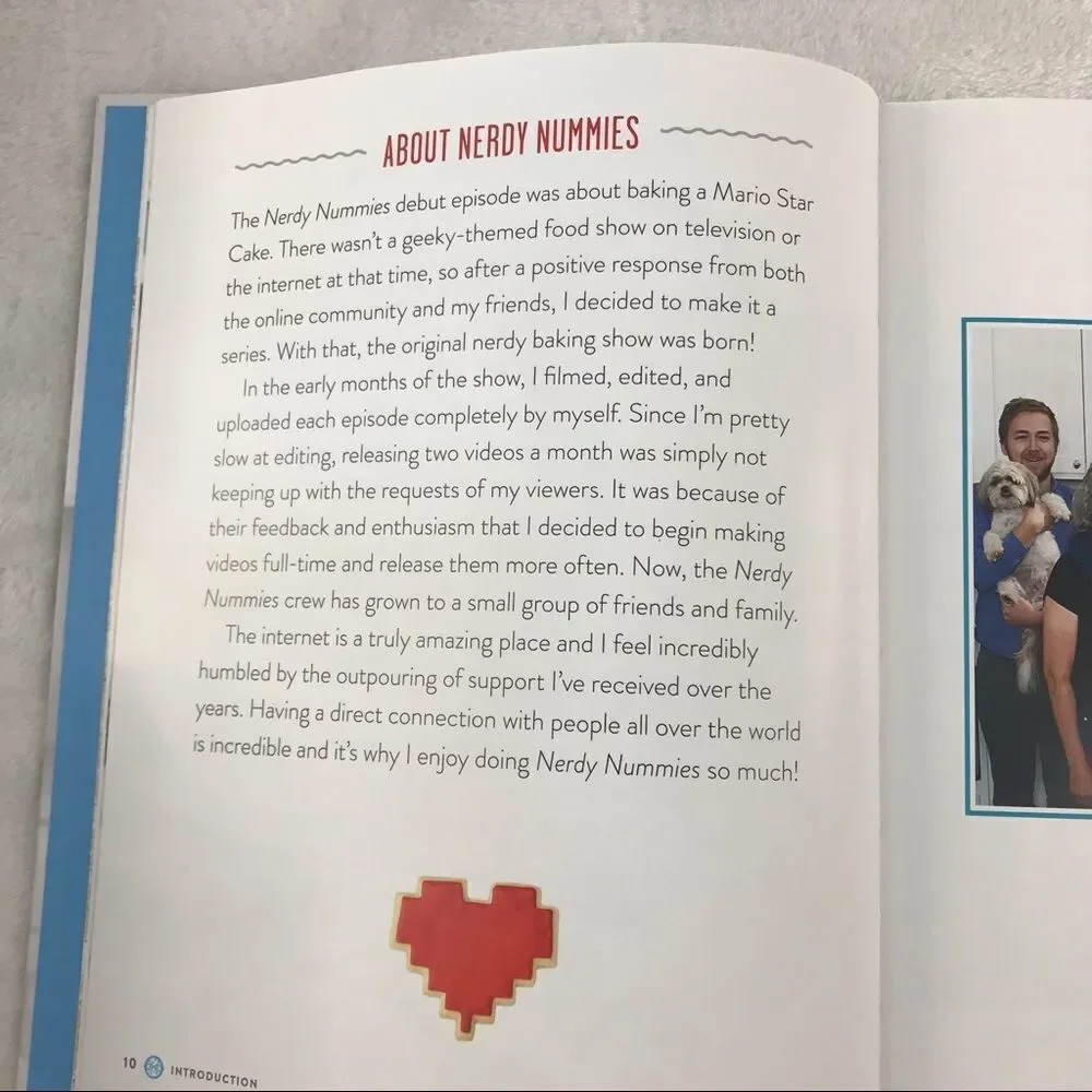 ‎**Book** Nerdy Mummies cookbook by Rosanna Pansino